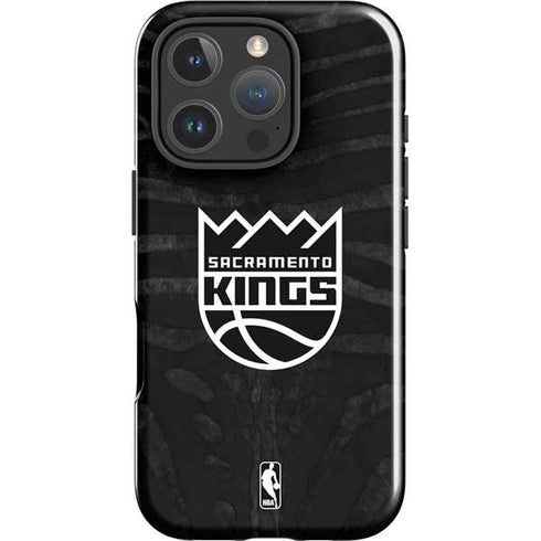 NBA Sacramento Kings Animal Print iPhone 16 Pro Max Impact Case
