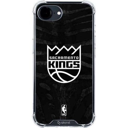 NBA Sacramento Kings Animal Print iPhone 16e Clear Case
