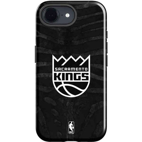 NBA Sacramento Kings Animal Print iPhone 16e Impact Case