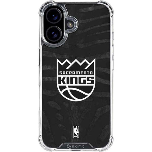 NBA Sacramento Kings Animal Print iPhone 17 Clear Case