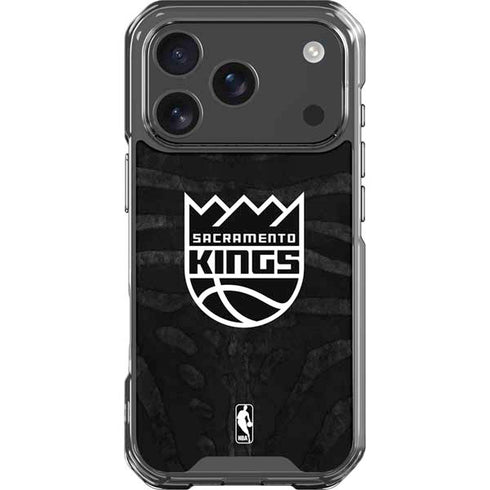 NBA Sacramento Kings Animal Print iPhone 17 Pro Clear Case