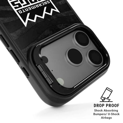 NBA Sacramento Kings Animal Print iPhone 17 Pro Kickstand Case