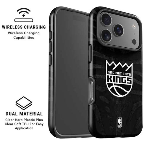 NBA Sacramento Kings Animal Print iPhone 17 Pro Magsafe Impact Case