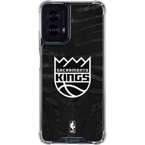 NBA Sacramento Kings Animal Print Moto G Power 5G (2024) Clear Case
