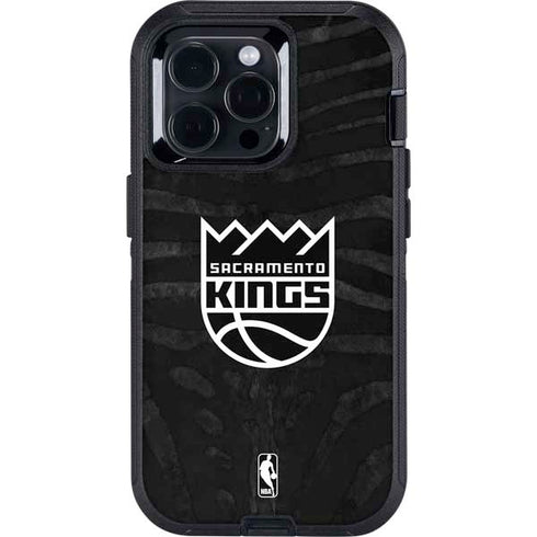 NBA Sacramento Kings Animal Print Otterbox Defender iPhone Skin