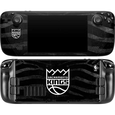 NBA Sacramento Kings Animal Print Steam Deck Handheld Gaming Computer OLED Skin