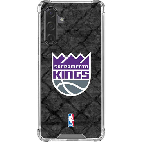 NBA Sacramento Kings Blast Rust Galaxy A17 Clear Case