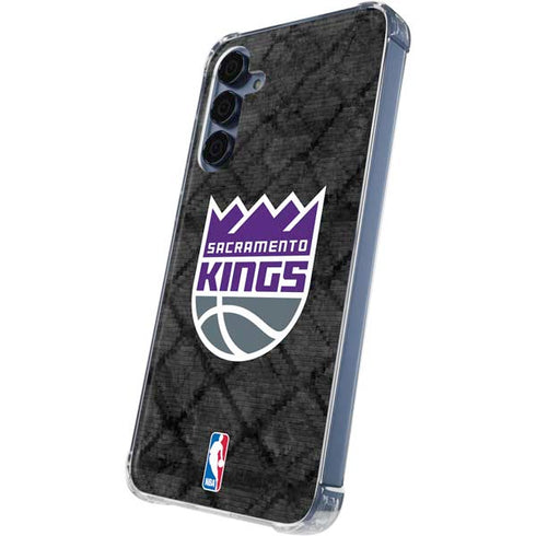 NBA Sacramento Kings Blast Rust Galaxy A35 5G Clear Case
