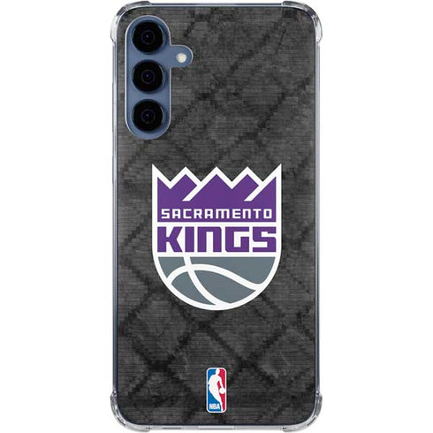 NBA Sacramento Kings Blast Rust Galaxy A55 5G Clear Case