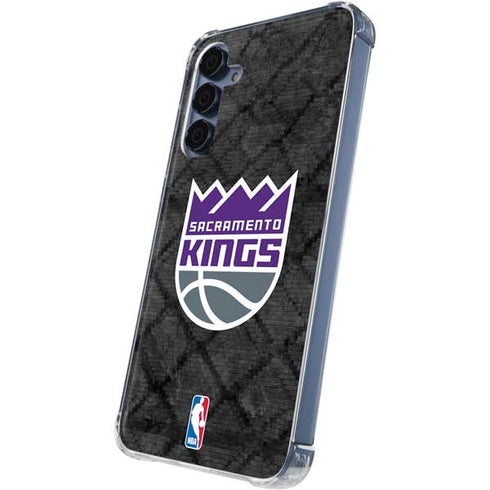 NBA Sacramento Kings Blast Rust Galaxy A55 5G Clear Case