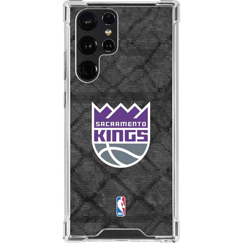 NBA Sacramento Kings Blast Rust Galaxy S23 Ultra Clear Case