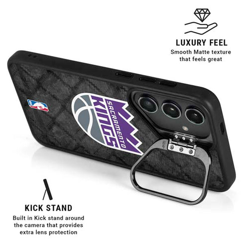 NBA Sacramento Kings Blast Rust Galaxy S24 Kickstand Case