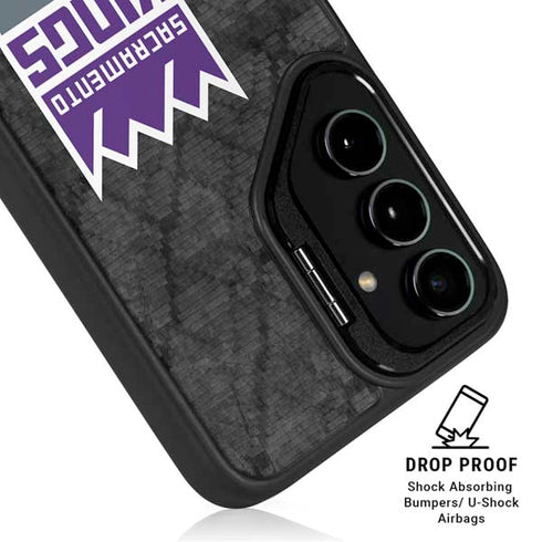 NBA Sacramento Kings Blast Rust Galaxy S25 Ultra Kickstand Case