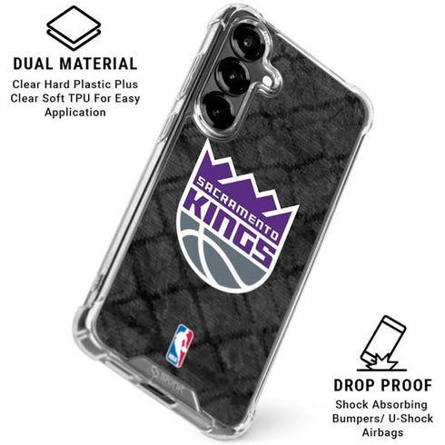 NBA Sacramento Kings Blast Rust Galaxy S26 Clear Case