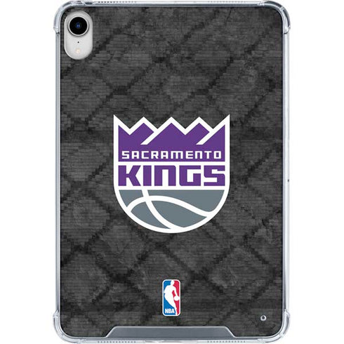 NBA Sacramento Kings Blast Rust iPad 11th Gen (2025) Clear Case
