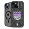 NBA Sacramento Kings Blast Rust iPhone 13 Kickstand Case