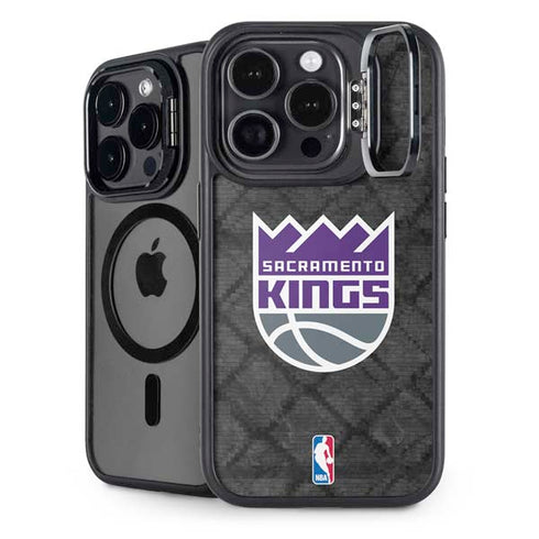 NBA Sacramento Kings Blast Rust iPhone 14 Pro Kickstand Case