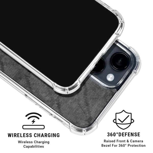 NBA Sacramento Kings Blast Rust iPhone 15 Clear Case