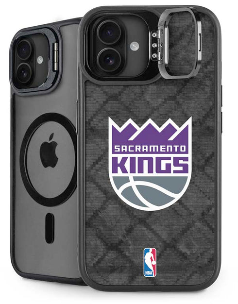 NBA Sacramento Kings Blast Rust iPhone 16 Kickstand Case