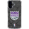 NBA Sacramento Kings Blast Rust iPhone 16 Plus Clear Case