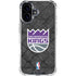 NBA Sacramento Kings Blast Rust iPhone 16 Plus Clear Case