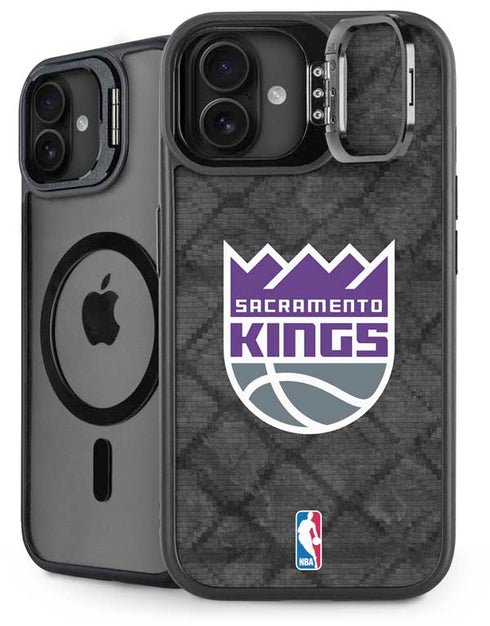 NBA Sacramento Kings Blast Rust iPhone 16 Plus Kickstand Case