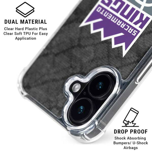 NBA Sacramento Kings Blast Rust iPhone 16 Plus MagSafe Case