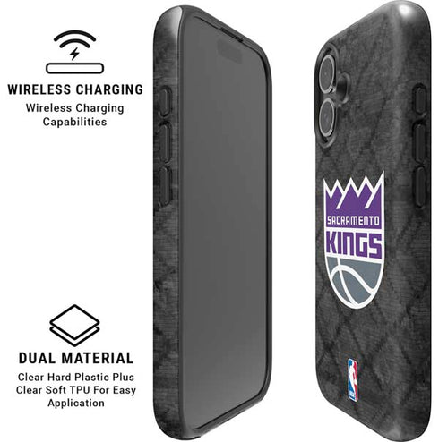 NBA Sacramento Kings Blast Rust iPhone 16 Plus Magsafe Impact Case