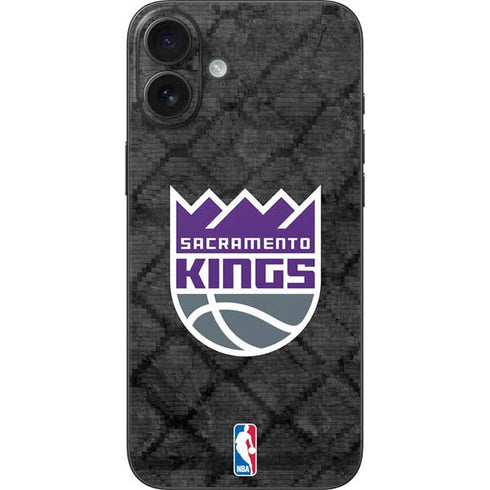 NBA Sacramento Kings Blast Rust iPhone 16 Plus Skin