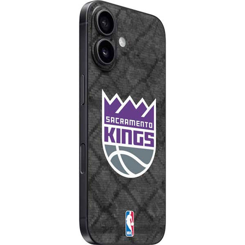 NBA Sacramento Kings Blast Rust iPhone 16 Plus Skin