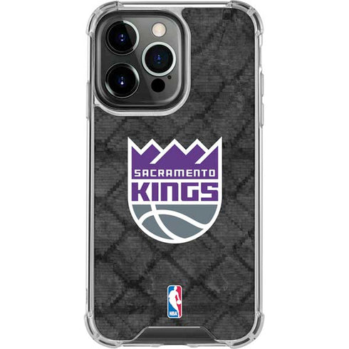 NBA Sacramento Kings Blast Rust iPhone 16 Pro Max Clear Case