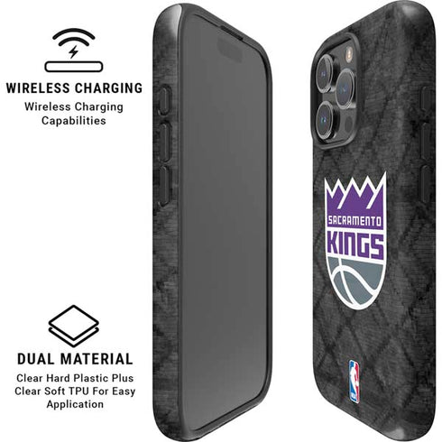 NBA Sacramento Kings Blast Rust iPhone 16 Pro Max Magsafe Impact Case
