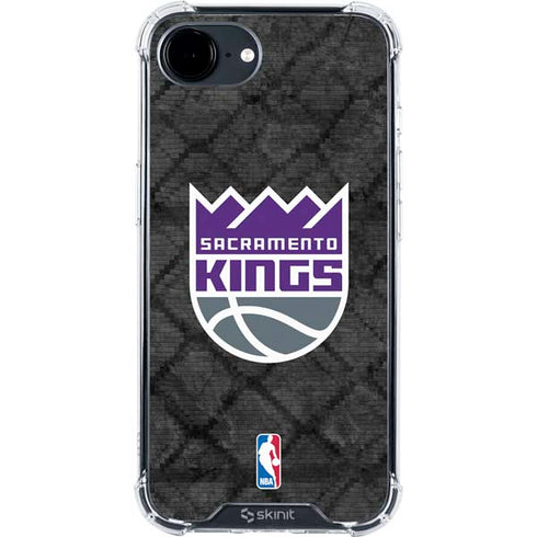 NBA Sacramento Kings Blast Rust iPhone 16e Clear Case