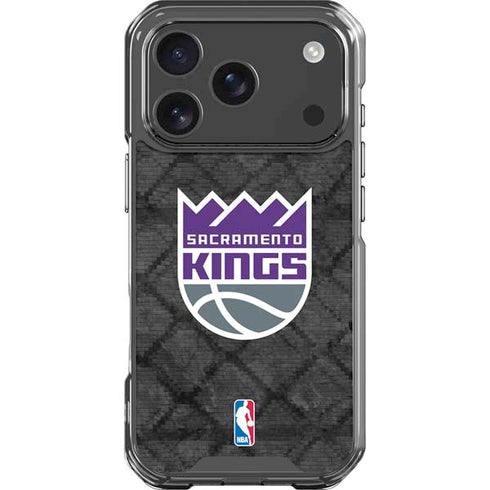NBA Sacramento Kings Blast Rust iPhone 18 Pro Clear Case