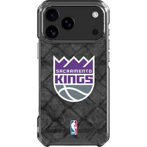 NBA Sacramento Kings Blast Rust iPhone 18 Pro Max Clear Case