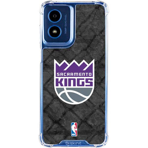 NBA Sacramento Kings Blast Rust Moto G 5G (2024) Clear Case