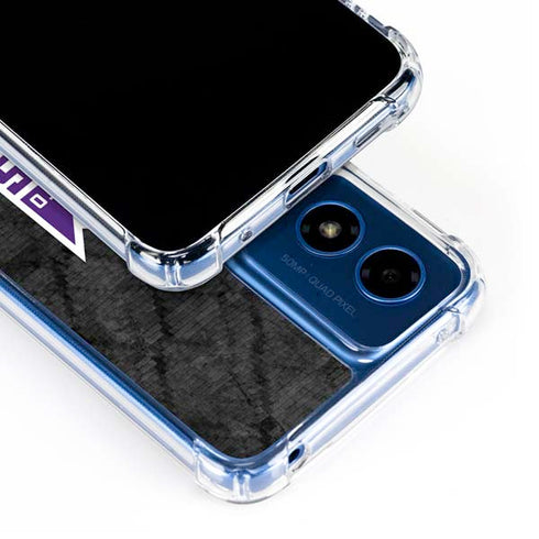 NBA Sacramento Kings Blast Rust Moto G 5G (2024) Clear Case
