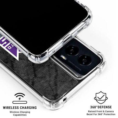 NBA Sacramento Kings Blast Rust Moto G Power 5G (2024) Clear Case
