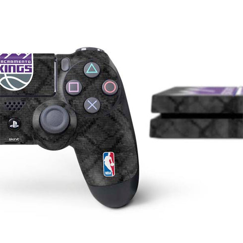 NBA Sacramento Kings Blast Rust PS4 Console and Controller Bundle Skin