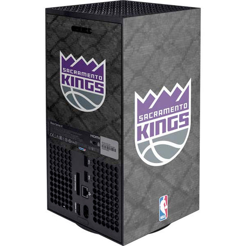 NBA Sacramento Kings Blast Rust XBox Series X Digital Edition Console Skin