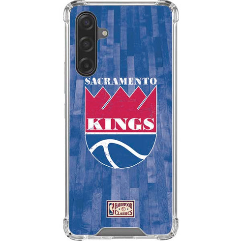 NBA Sacramento Kings Hardwood Classics Galaxy A17 Clear Case