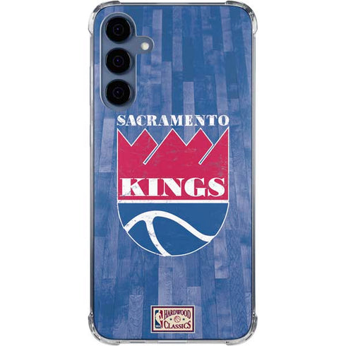 NBA Sacramento Kings Hardwood Classics Galaxy A35 5G Clear Case
