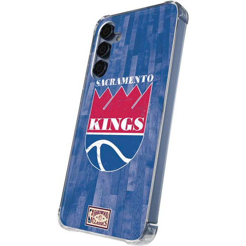 NBA Sacramento Kings Hardwood Classics Galaxy A35 5G Clear Case