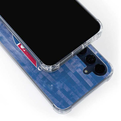 NBA Sacramento Kings Hardwood Classics Galaxy A55 5G Clear Case