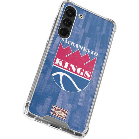 NBA Sacramento Kings Hardwood Classics Galaxy S24 FE Clear Case