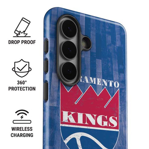 NBA Sacramento Kings Hardwood Classics Galaxy S26 Plus Impact Case