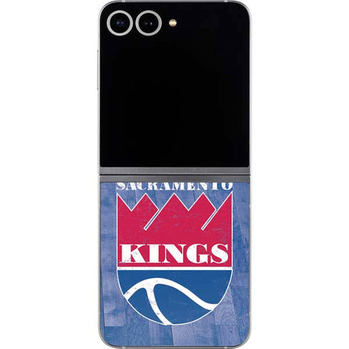 NBA Sacramento Kings Hardwood Classics Galaxy Z Flip6 Skin