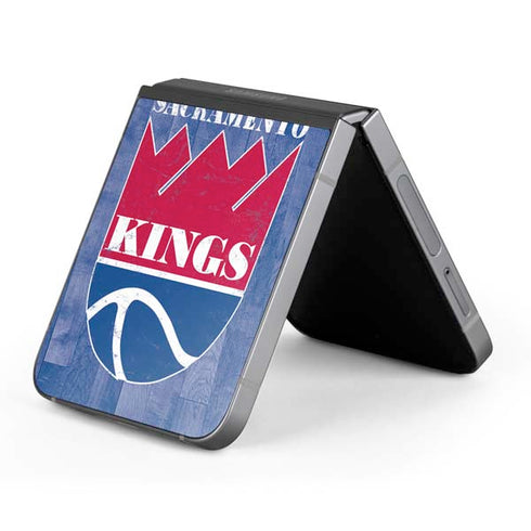 NBA Sacramento Kings Hardwood Classics Galaxy Z Flip6 Skin