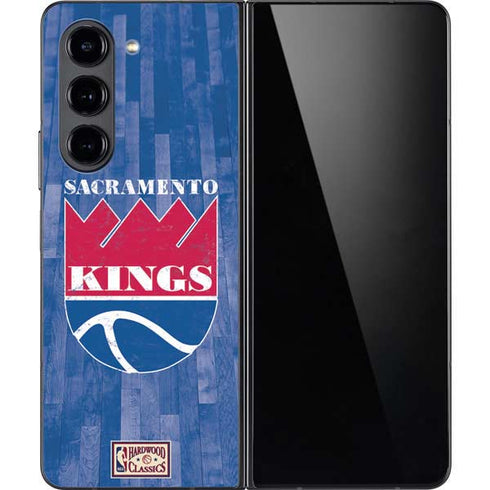 NBA Sacramento Kings Hardwood Classics Galaxy Z Fold5 5G Skin
