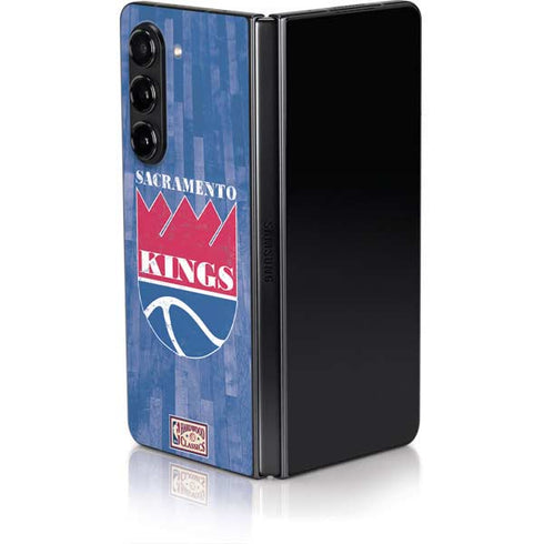 NBA Sacramento Kings Hardwood Classics Galaxy Z Fold5 5G Skin